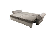 Beige two-toned stylish sleeper sofa by Skyler Design additional picture 3