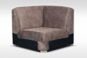Chic tufted sectional with bed & storage by Skyler Design additional picture 10