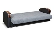 Wooden arms sofa bed / sleeper in gray by Skyler Design additional picture 4