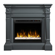 Dimplex electric fireplace mantel with logs by Smart additional picture 2