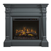 Dimplex electric fireplace mantel with logs by Smart additional picture 4