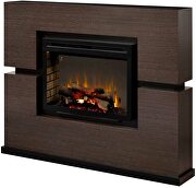 Dimplex mantel electric fireplace with logs additional photo 2 of 1