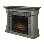 Dimplex electric fireplace mantel with logs additional photo 2 of 5