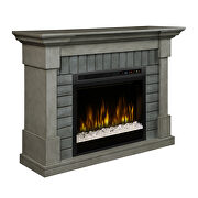 Dimplex electric fireplace mantel with logs additional photo 4 of 5