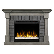 Dimplex electric fireplace mantel with logs additional photo 5 of 5