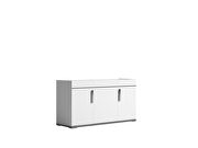 White glossy buffet in contemporary style by Status Italy additional picture 2