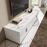 Contemporary white TV stand by Status Italy additional picture 11