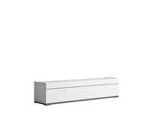 Contemporary white TV stand by Status Italy additional picture 4