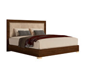 Walnut finish platform bed made in Italy by Status Italy additional picture 14