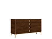 Walnut finish platform bed made in Italy by Status Italy additional picture 17