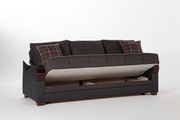 Dark gray contemporary two-toned storage sofa by Istikbal additional picture 11