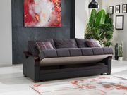 Dark gray contemporary two-toned storage sofa by Istikbal additional picture 3