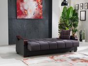 Drastic contemporary two-toned storage sofa additional photo 4 of 13