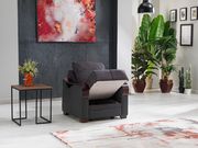 Dark gray contemporary two-toned storage sofa by Istikbal additional picture 8