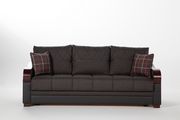 Dark gray contemporary two-toned storage sofa by Istikbal additional picture 10