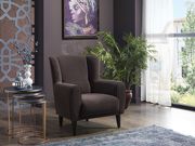 Haki brown casual style accent chair by Istikbal additional picture 2