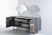 Contemporary glossy black dining table by Istikbal additional picture 8