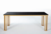 Contemporary glossy black dining table by Istikbal additional picture 9