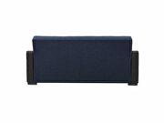Blue / black two toned sleeper / storage sofa by Istikbal additional picture 12