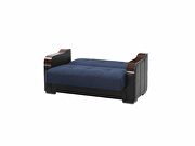 Blue / black two toned sleeper / storage sofa by Istikbal additional picture 16