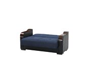 Blue / black two toned sleeper / storage sofa by Istikbal additional picture 17