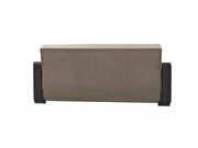 Brown / black two toned sleeper / storage sofa by Istikbal additional picture 4