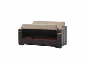 Brown / black two toned sleeper / storage sofa by Istikbal additional picture 10