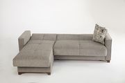 L. aristo brown reversible sectional sofa by Istikbal additional picture 8