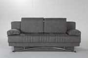 Queen bed size coton navy convertible sofa w/ storage by Istikbal additional picture 6