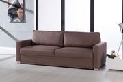 3-seater brown fabric sofa bed w/ storage by Istikbal additional picture 2