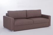 3-seater brown fabric sofa bed w/ storage by Istikbal additional picture 3