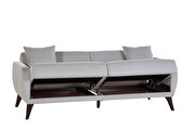Light gray storage sleeper / sofabed by Istikbal additional picture 11