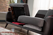 Sofa bed / storage sleeper in a box / gray by Istikbal additional picture 12