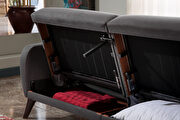 Sofa bed / storage sleeper in a box / gray by Istikbal additional picture 10