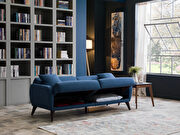 Sofa / sleeper / storage in a box in navy blue by Istikbal additional picture 4