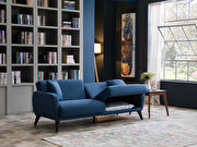 Sofa / sleeper / storage in a box in navy blue by Istikbal additional picture 5