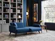 Sofa / sleeper / storage in a box in navy blue by Istikbal additional picture 6