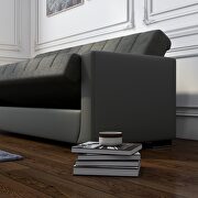 Versatile sofa / sofa bed in gray fabric by Istikbal additional picture 12