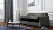 Versatile sofa / sofa bed in gray fabric by Istikbal additional picture 13