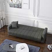 Versatile sofa / sofa bed in gray fabric by Istikbal additional picture 9
