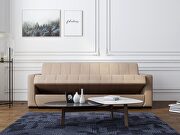 Versatile sofa / sofa bed in brown fabric by Istikbal additional picture 2