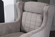 Basic gray accent chair in modern style by Istikbal additional picture 2
