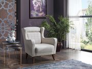 Basic cream accent chair in modern style by Istikbal additional picture 3