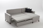 Modern gray versatile reversible sectional w/ bed by Istikbal additional picture 5