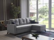 Modern gray versatile reversible sectional w/ bed by Istikbal additional picture 6