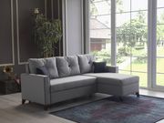 Modern gray versatile reversible sectional w/ bed by Istikbal additional picture 7
