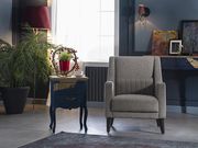 Accent gray fabric casual style chair by Istikbal additional picture 2