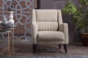 Accent cream fabric casual style chair by Istikbal additional picture 4