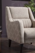 Accent cream fabric casual style chair by Istikbal additional picture 5