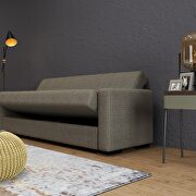 Brown gray fabric sleeper / storage sofa by Istikbal additional picture 6